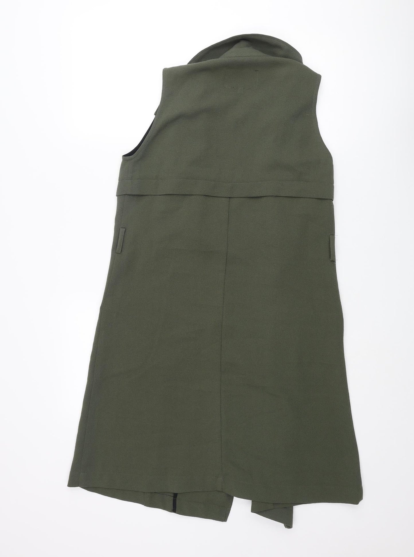 Womens UK Size 8 River Island Green Gilet