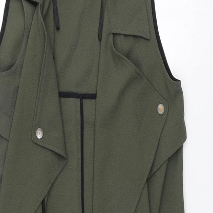 Womens UK Size 8 River Island Green Gilet