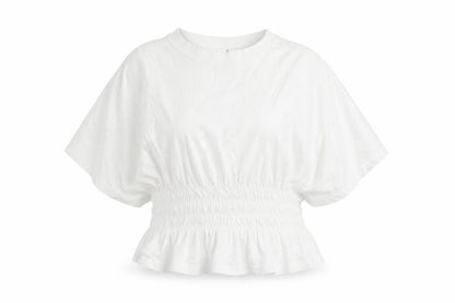 Womens UK Size 2XL H&M White Basic Blouse