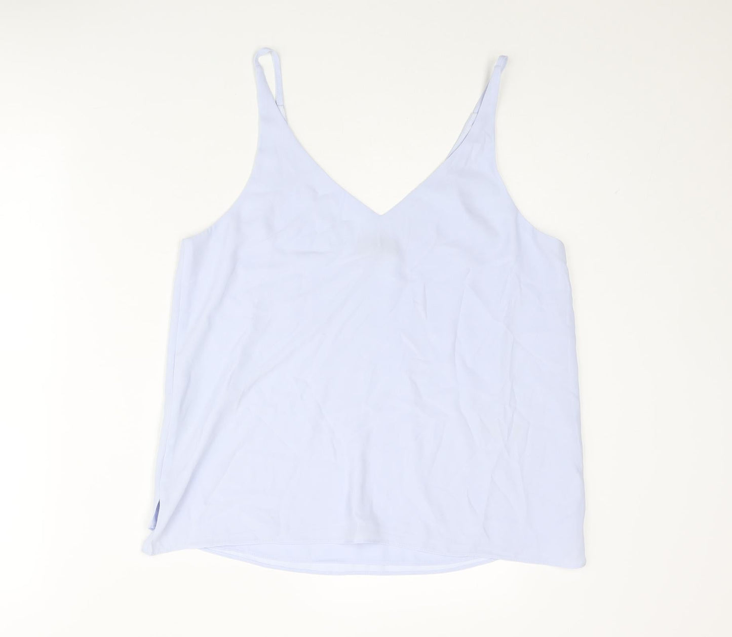 Womens UK Size 12 Topshop Blue Camisole Blouse