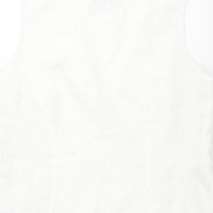 Womens UK Size 16 Planet White Basic Blouse