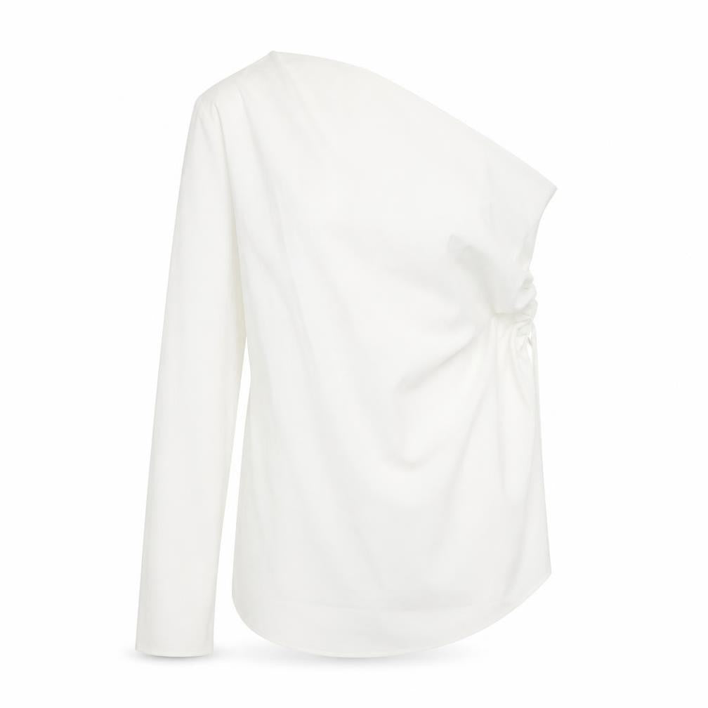 Womens UK Size S Zara White Basic Blouse