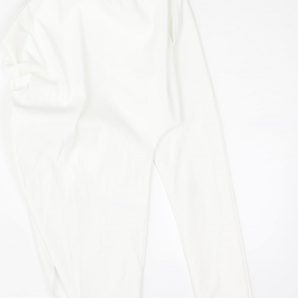Womens UK Size S Zara White Basic Blouse