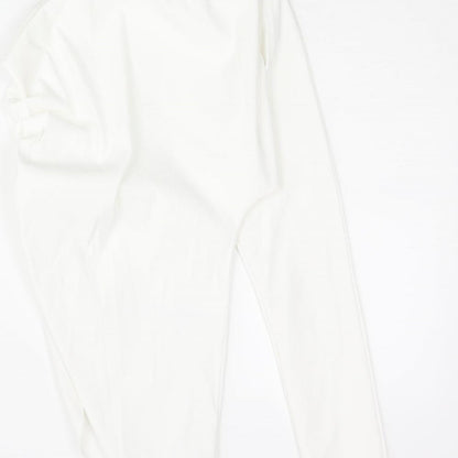 Womens UK Size S Zara White Basic Blouse