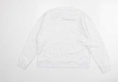 Womens UK Size 6 Disney White Pullover Sweatshirt