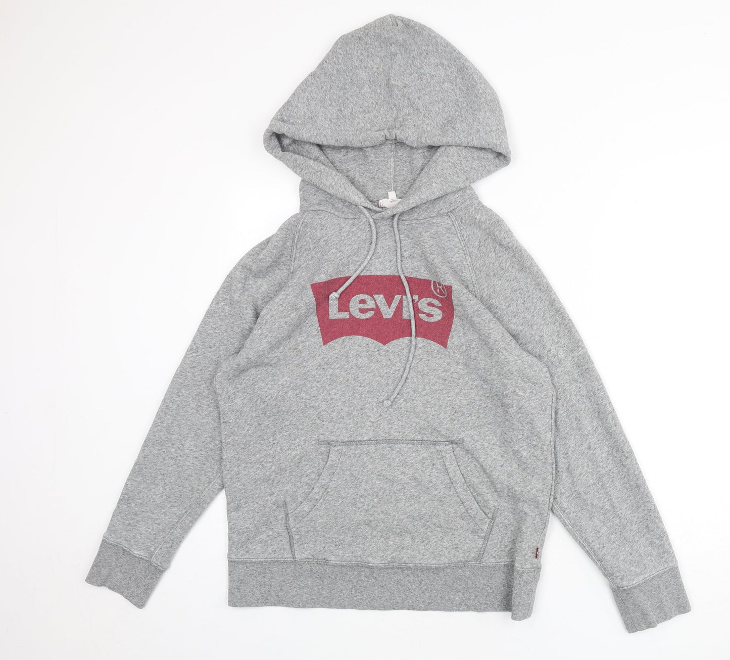 Mens UK Size XS Levi's Grey Pullover Hoodie