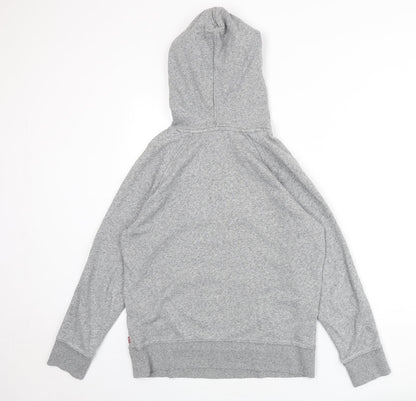 Mens UK Size XS Levi's Grey Pullover Hoodie