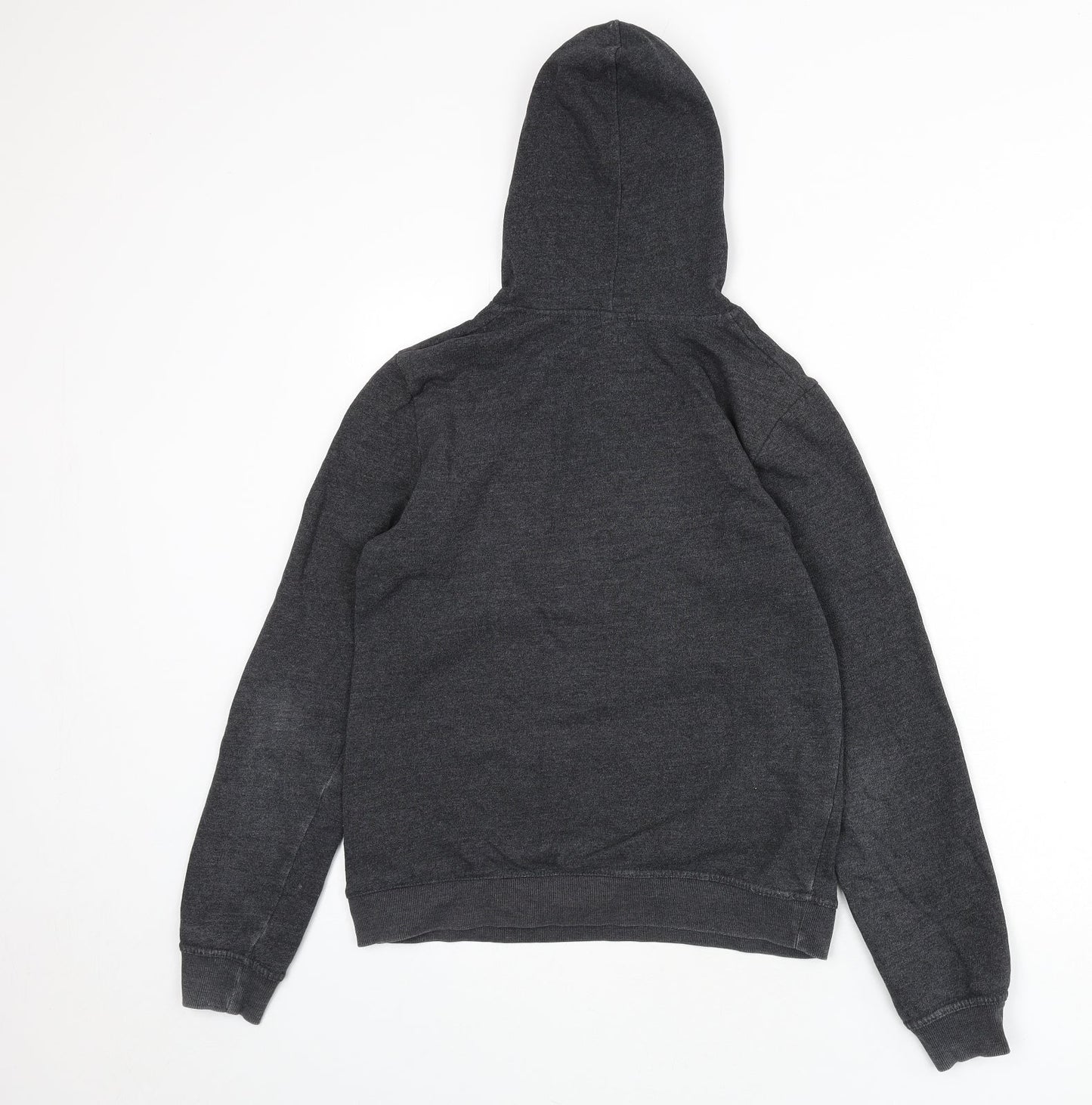 DECATHLON Womens Grey Cotton Pullover Hoodie Size XS Pullover - Time To Shine