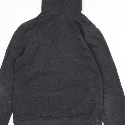 DECATHLON Womens Grey Cotton Pullover Hoodie Size XS Pullover - Time To Shine