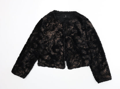 Womens UK Size 8 H&M Black Jacket