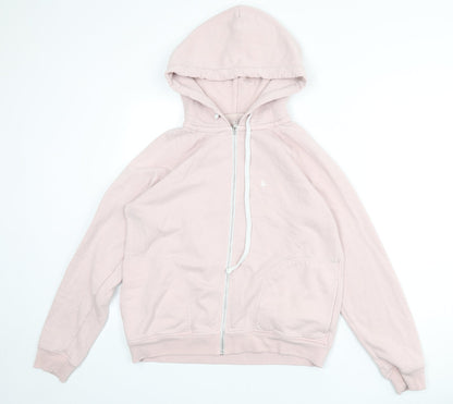 Womens UK Size 14 Jack Wills Pink Full Zip Hoodie