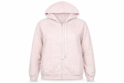 Womens UK Size 14 Jack Wills Pink Full Zip Hoodie