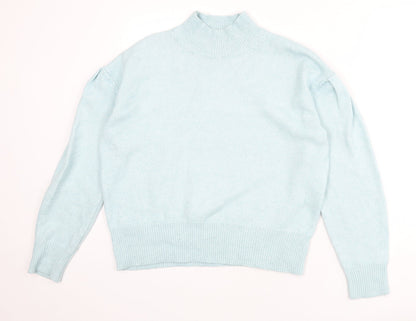 Womens UK Size M Marks and Spencer Blue Pullover Jumper
