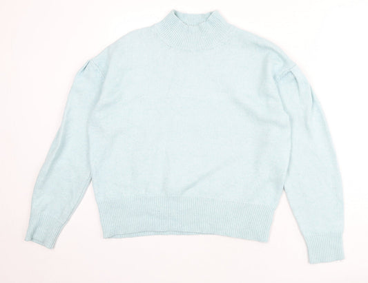 Womens UK Size M Marks and Spencer Blue Pullover Jumper