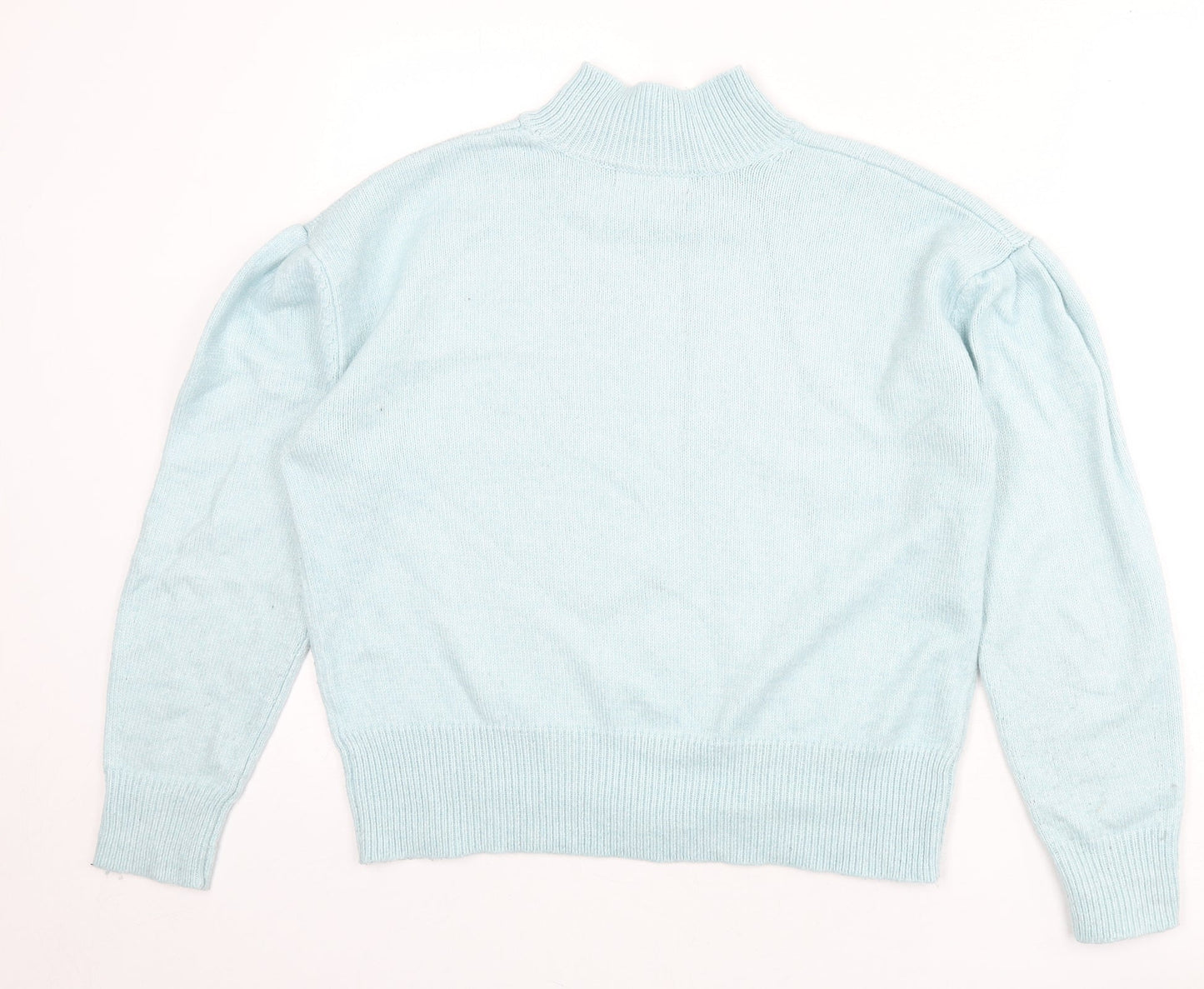 Womens UK Size M Marks and Spencer Blue Pullover Jumper