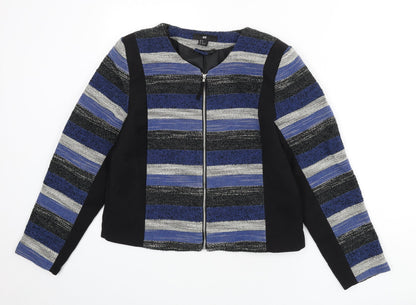 Womens UK Size 16 H&M Multicoloured Jacket