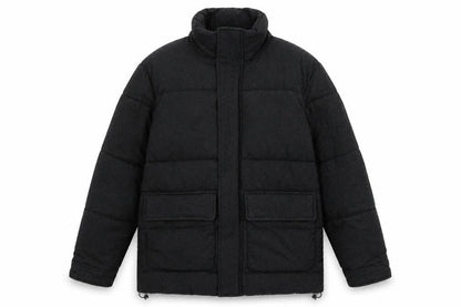 Womens UK Size S Zara Grey Puffer Jacket