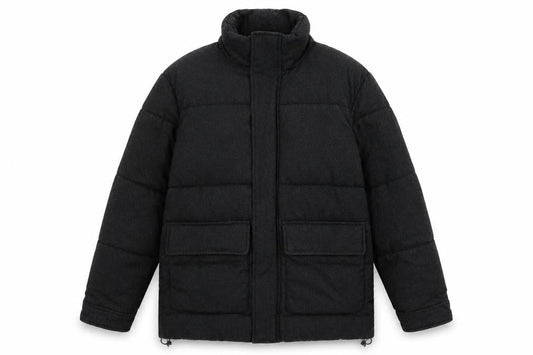 Womens UK Size S Zara Grey Puffer Jacket