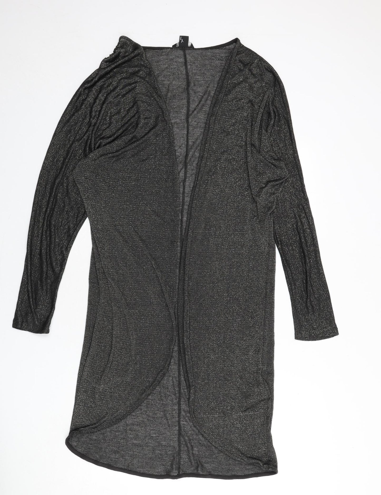 Womens UK Size S H&M Black Cardigan Jumper