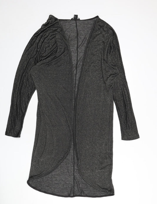 Womens UK Size S H&M Black Cardigan Jumper