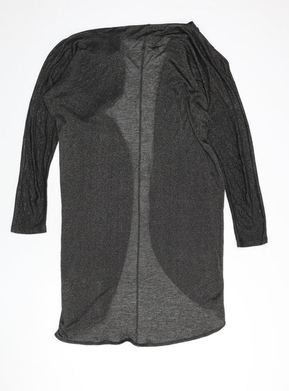 Womens UK Size S H&M Black Cardigan Jumper