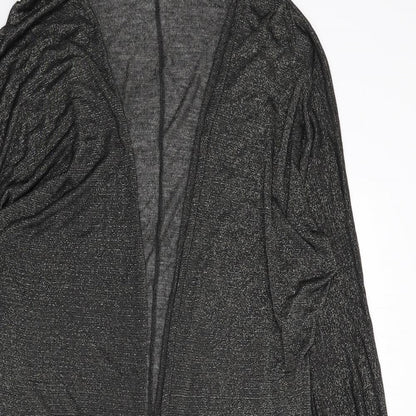 Womens UK Size S H&M Black Cardigan Jumper