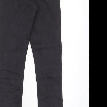 ASOS Womens Grey Cotton Skinny Jeans Size 25 in L28 in Regular Zip - Pockets