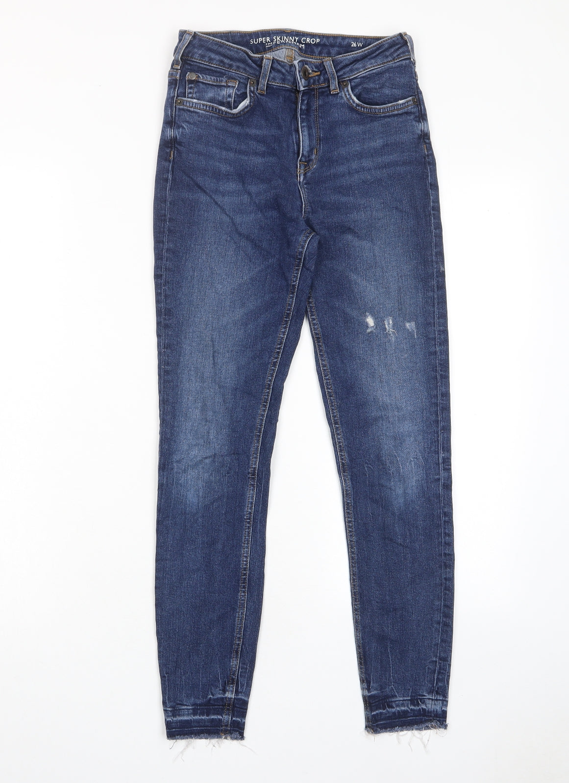 Womens UK Size 26 in Jack Wills Regular Fit Skinny Blue Jeans