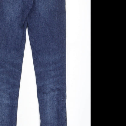 Womens UK Size 26 in Jack Wills Regular Fit Skinny Blue Jeans