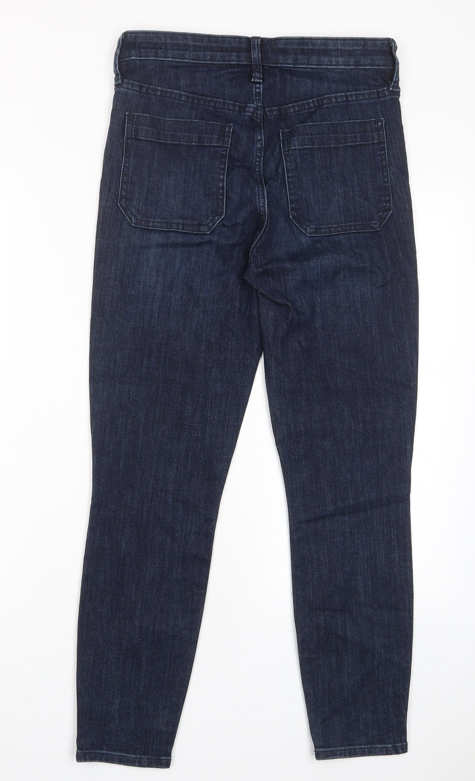 Gap Womens Blue Cotton Skinny Jeans Size 27 in L28 in Regular Zip - Pockets