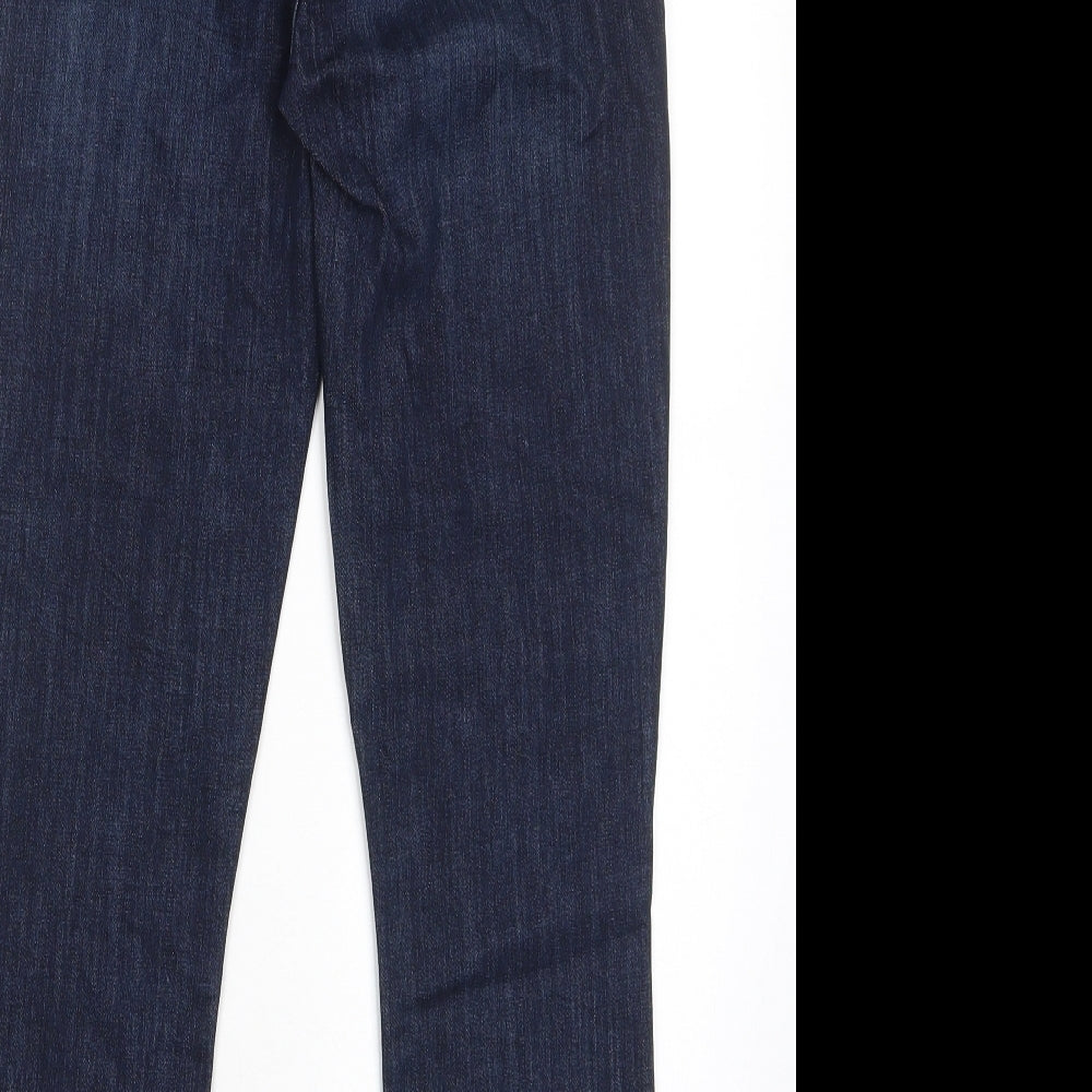 Gap Womens Blue Cotton Skinny Jeans Size 27 in L28 in Regular Zip - Pockets