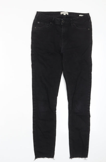 Womens UK Size 27 in Jack Wills Regular Fit Skinny Black Jeans