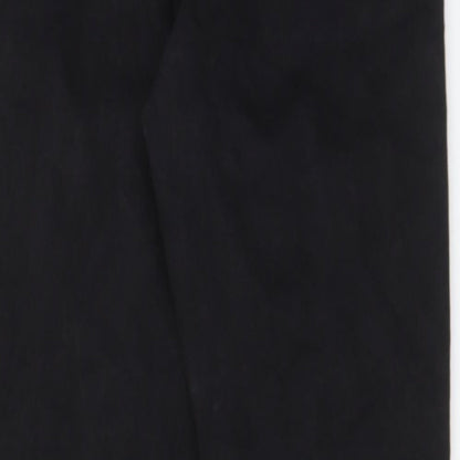 Denim & Co. Womens Black Cotton Skinny Jeans Size 12 L27 in Regular Zip - Pockets