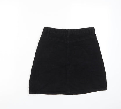 Womens UK Size 6 Denim & Co. A-Line Canvas Skirt
