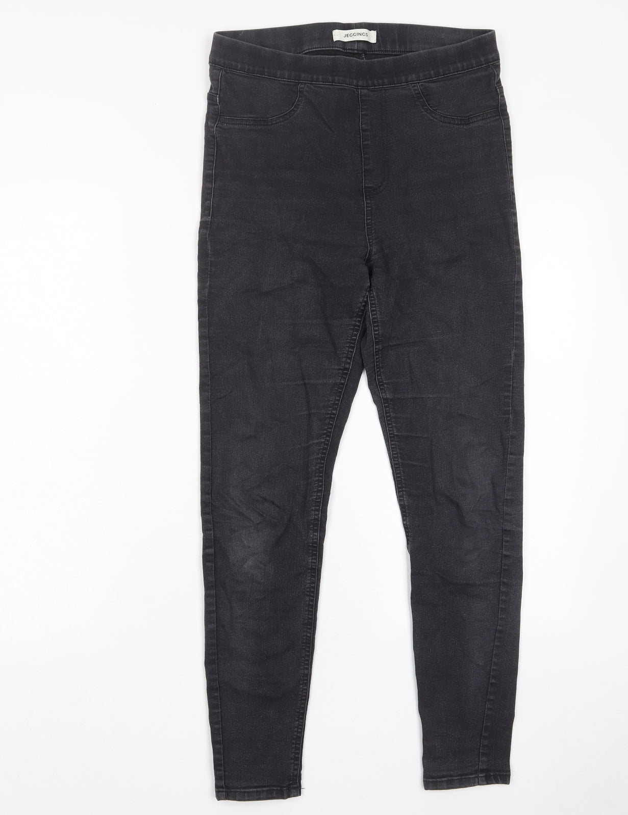 Womens UK Size 10 Marks and Spencer Regular Fit Jegging Grey Jeans