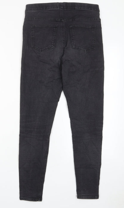 Womens UK Size 10 Marks and Spencer Regular Fit Jegging Grey Jeans