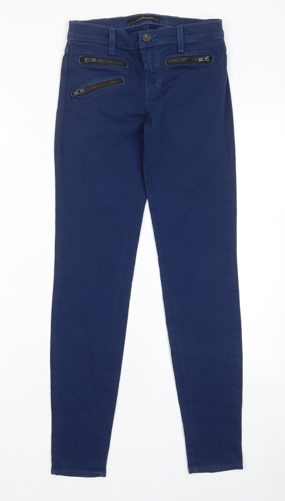 Womens UK Size 24 in J.BRAND Regular Fit Skinny Blue Jeans