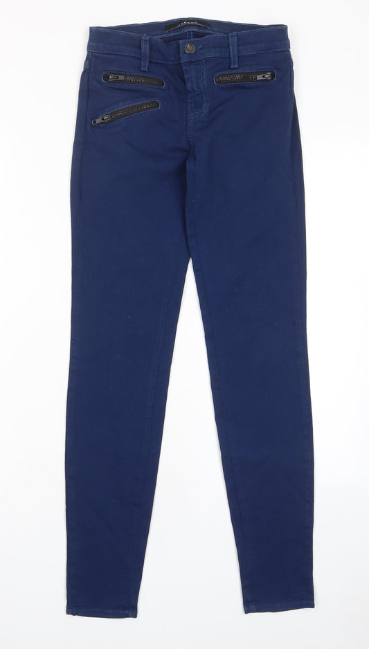 Womens UK Size 24 in J.BRAND Regular Fit Skinny Blue Jeans