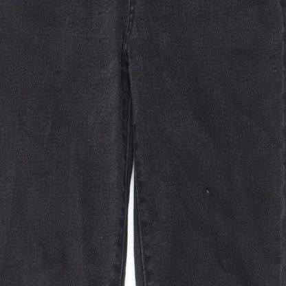 Simply Vera by Vera Wang Womens Grey Cotton Skinny Jeans Size 30 in L29 in Regular Zip - Pockets
