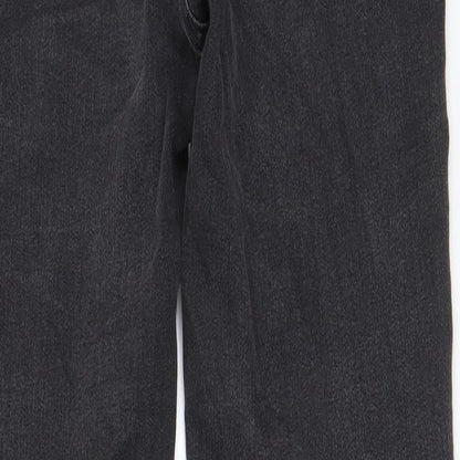 Simply Vera by Vera Wang Womens Grey Cotton Skinny Jeans Size 30 in L29 in Regular Zip - Pockets