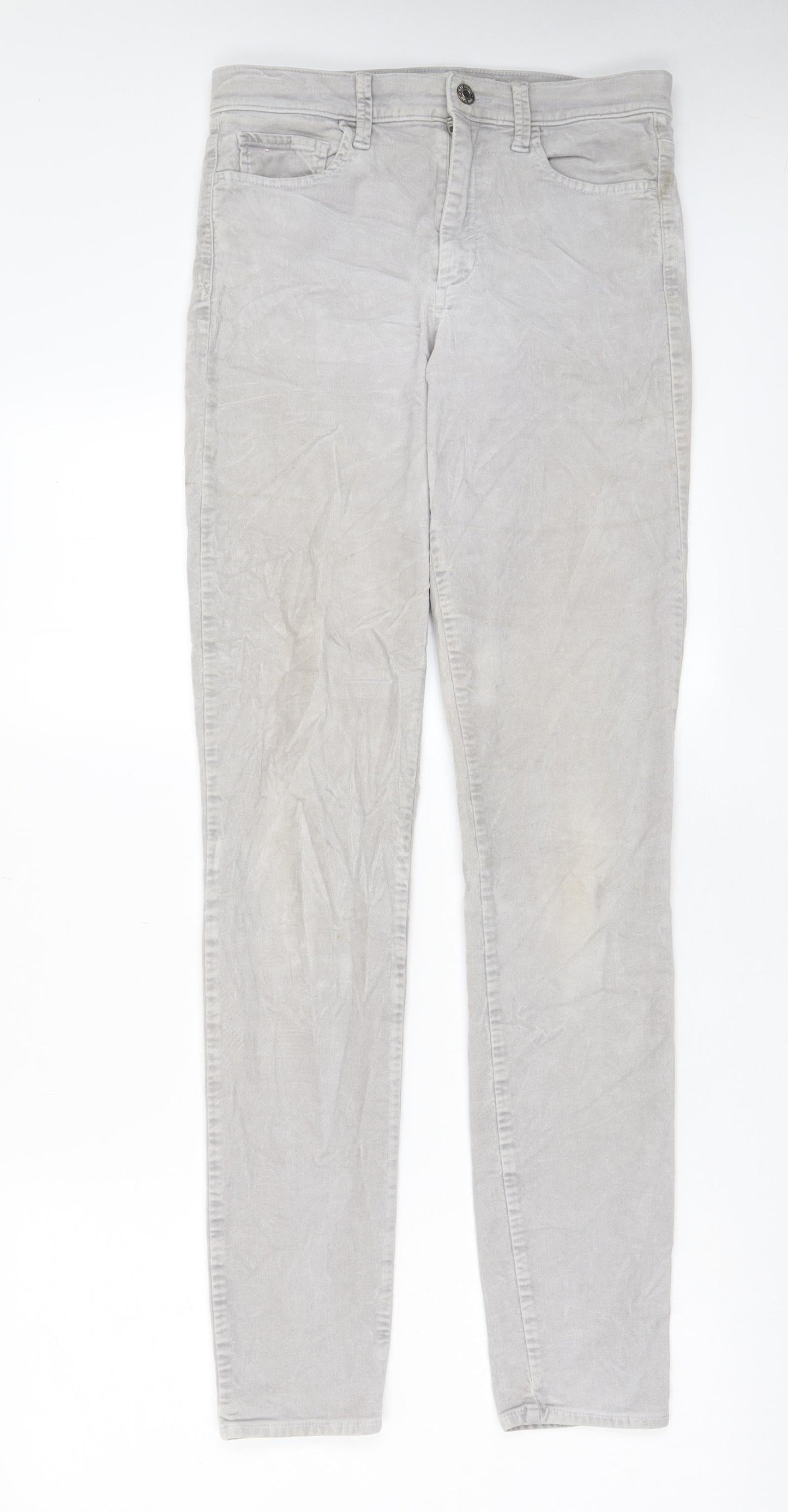 Womens UK Size 28 in Gap Regular Fit  Grey Trousers