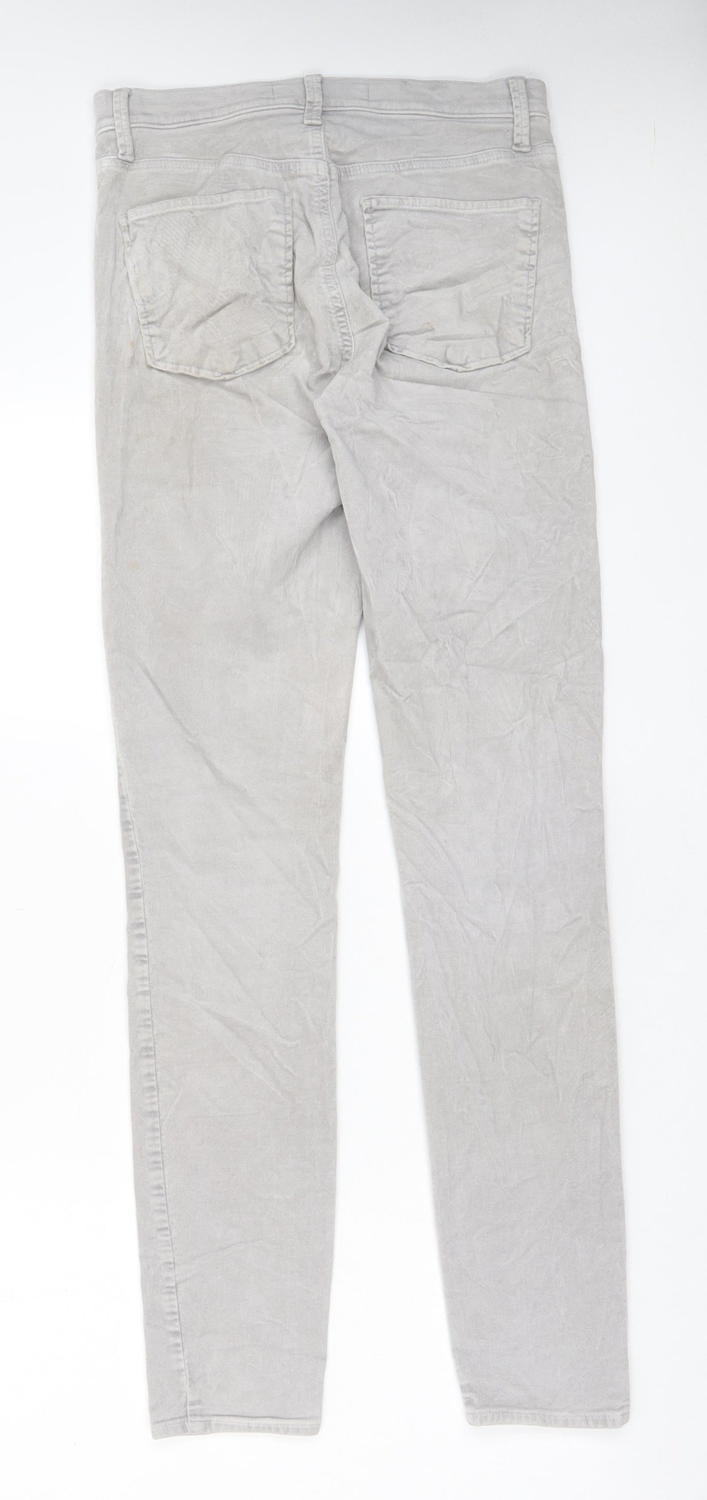 Womens UK Size 28 in Gap Regular Fit  Grey Trousers