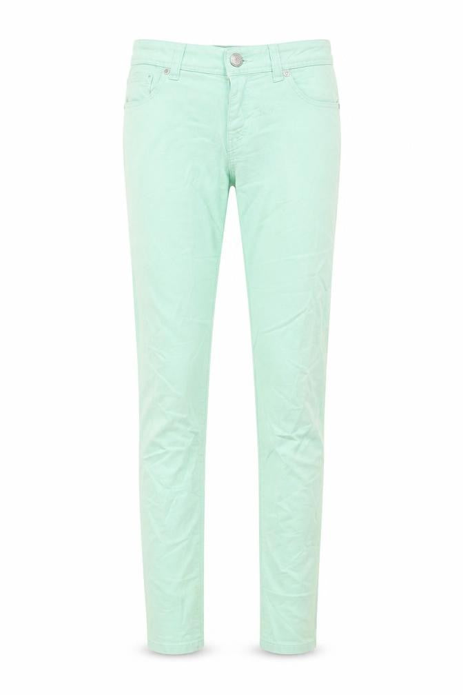 Womens UK Size 12 YesYes Regular Fit Skinny Green Jeans