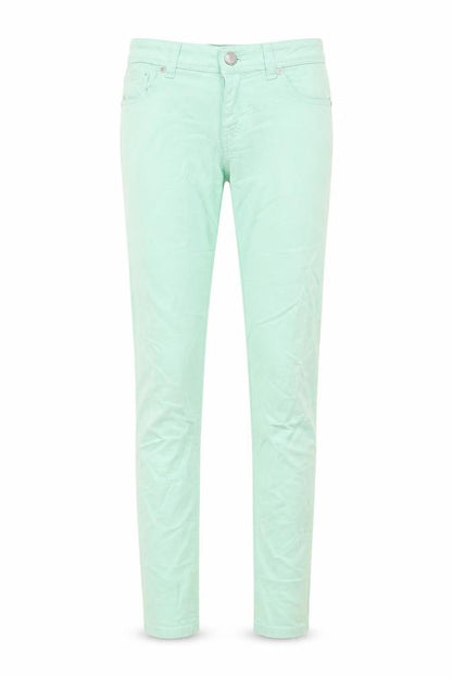 Womens UK Size 12 YesYes Regular Fit Skinny Green Jeans