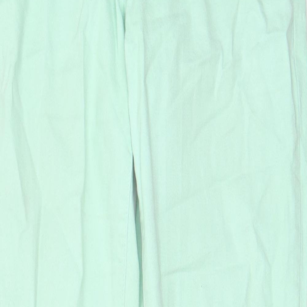 Womens UK Size 12 YesYes Regular Fit Skinny Green Jeans