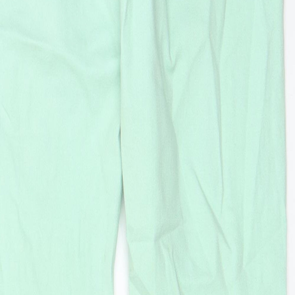 Womens UK Size 12 YesYes Regular Fit Skinny Green Jeans