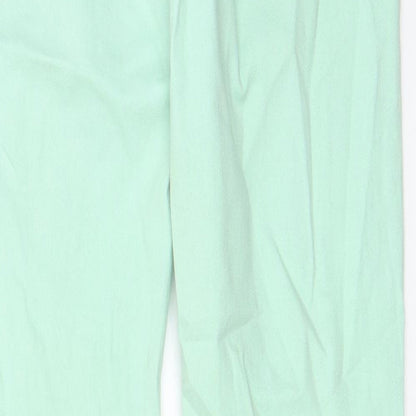 Womens UK Size 12 YesYes Regular Fit Skinny Green Jeans