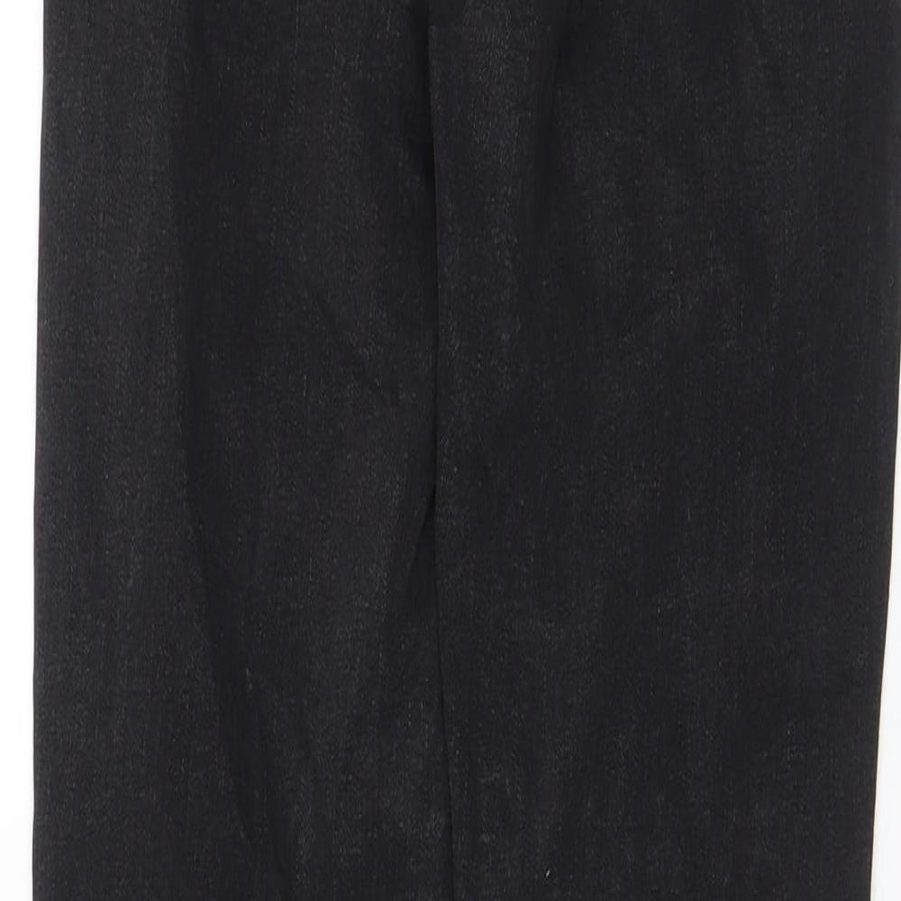 Womens UK Size 30 in H&M Regular Fit Skinny Black Jeans