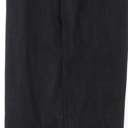 Womens UK Size 30 in H&M Regular Fit Skinny Black Jeans