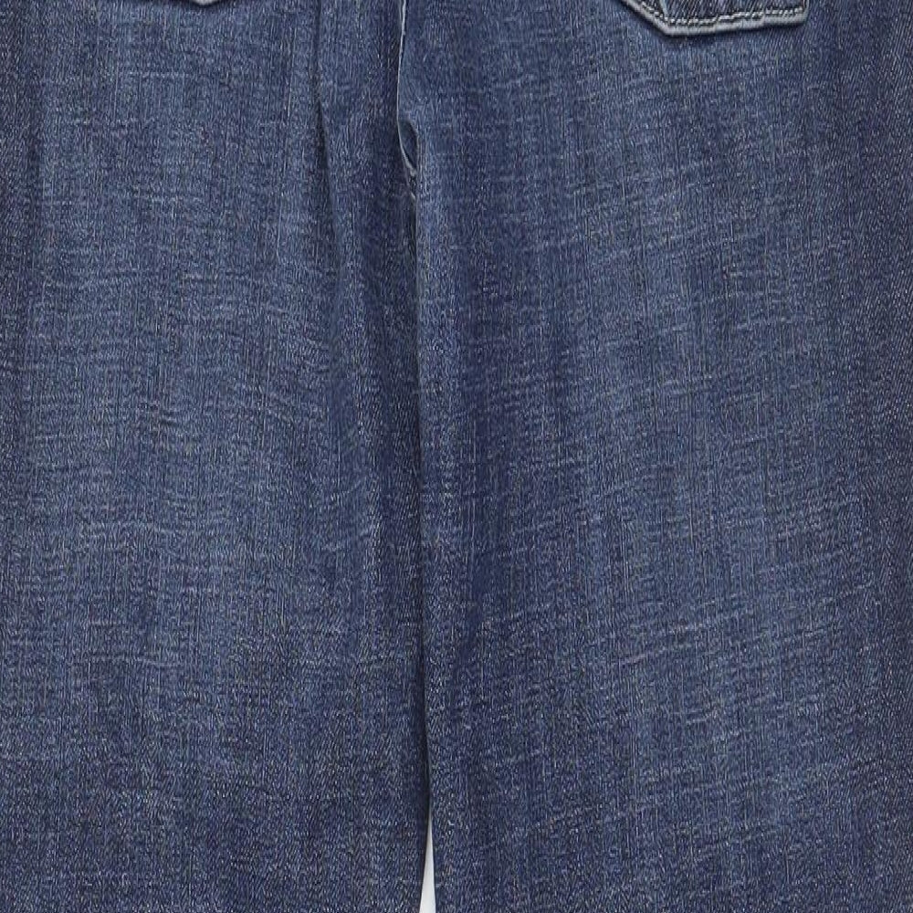 Seraphine Womens Blue Cotton Straight Jeans Size 30 in L28 in Regular
